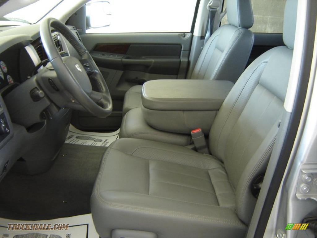 2009 Ram 3500 Laramie Quad Cab 4x4 Dually - Bright Silver Metallic / Medium Slate Gray photo #12