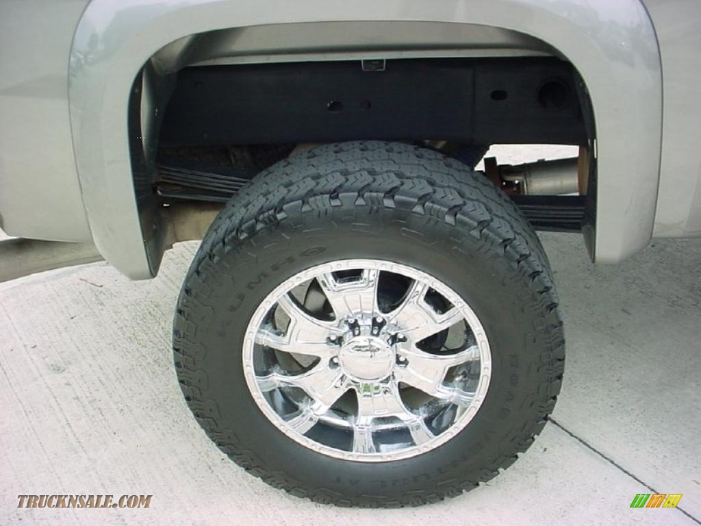 2008 Silverado 2500HD LTZ Crew Cab 4x4 - Graystone Metallic / Dark Titanium/Light Titanium photo #4 2008 Silverado 2500HD LTZ Crew Cab 4x4 - Graystone Metallic / Dark Titanium/Light Titanium photo #4