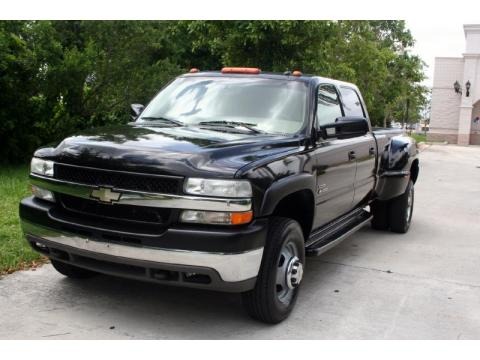 Onyx Black 2002 Chevrolet Silverado 3500 LT Crew Cab 4x4 Dually Onyx Black 2002 Chevrolet Silverado 3500 LT Crew Cab 4x4 Dually