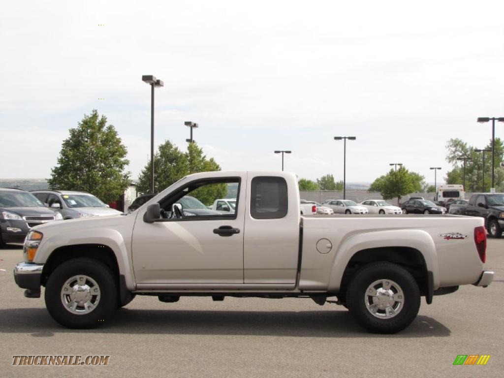 2007 GMC Canyon SLE Extended Cab 4x4 in Silver Birch Metallic 212751