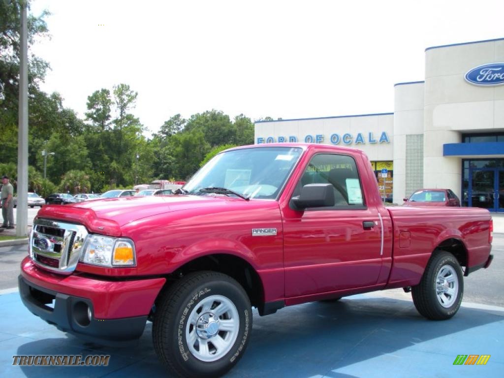 2010 Ford Ranger Xlt Regular Cab In Torch Red A75627 Truck N Sale