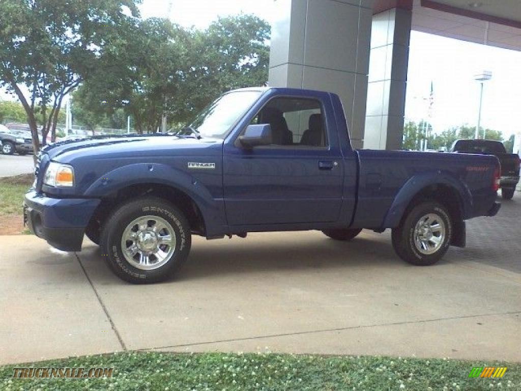 2008 Ford Ranger Sport Regular Cab in Vista Blue Metallic ...