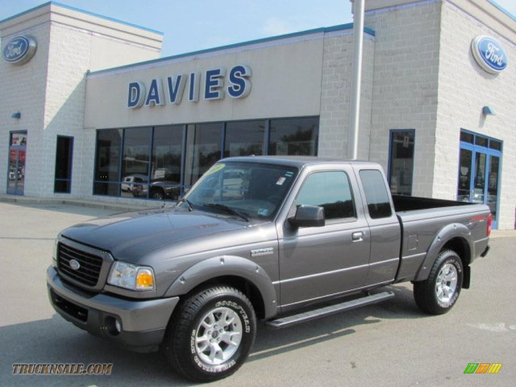 2009 Ford Ranger Sport SuperCab 4x4 In Dark Shadow Grey Metallic Photo 2009 Ford Ranger Sport SuperCab 4x4 In Dark Shadow Grey Metallic Photo