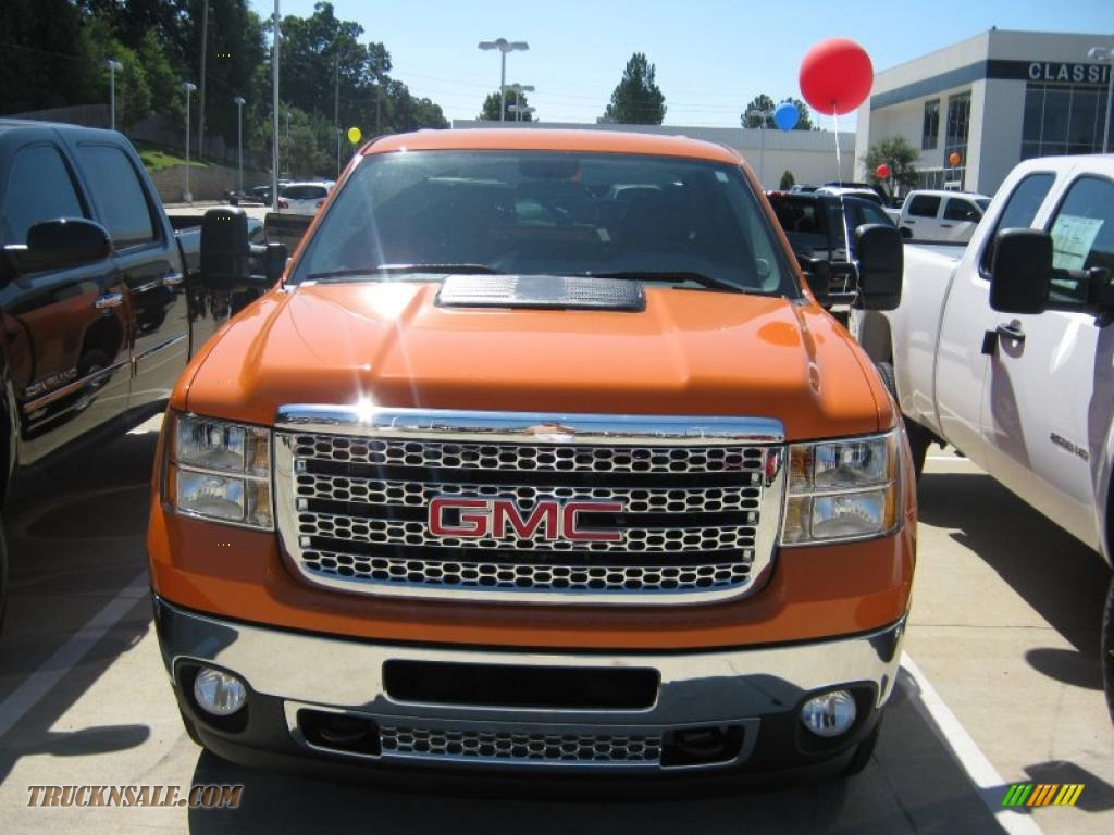 Gmc truck orange #5