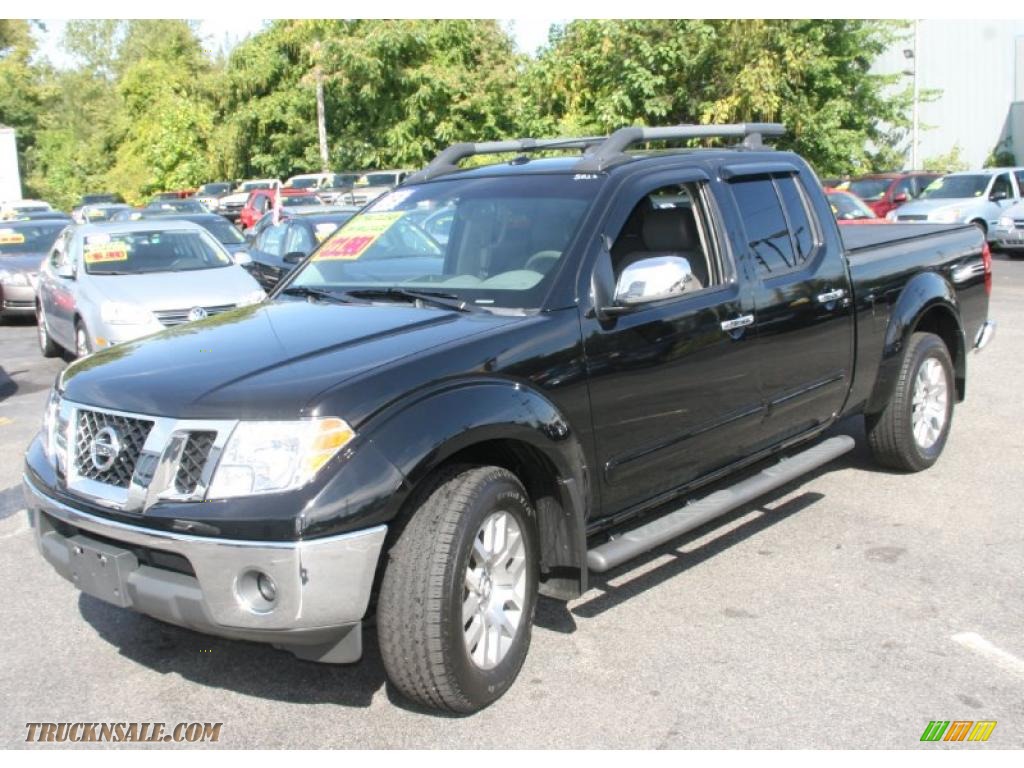 2009 Nissan Frontier LE Crew Cab 4x4 in Super Black ... 2009 Nissan Frontier LE Crew Cab 4x4 in Super Black ...