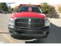 Dodge Ram 3500 ST Regular Cab 4x4 Chassis Dump Truck Flame Red photo #2