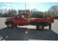 Dodge Ram 3500 ST Regular Cab 4x4 Chassis Dump Truck Flame Red photo #8