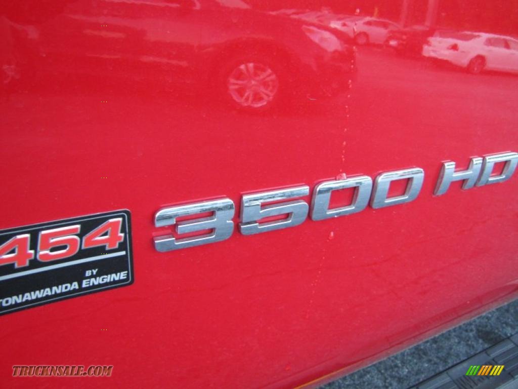 2010 Silverado 3500HD Work Truck Regular Cab 4x4 Dually - Victory Red / Dark Titanium photo #10
