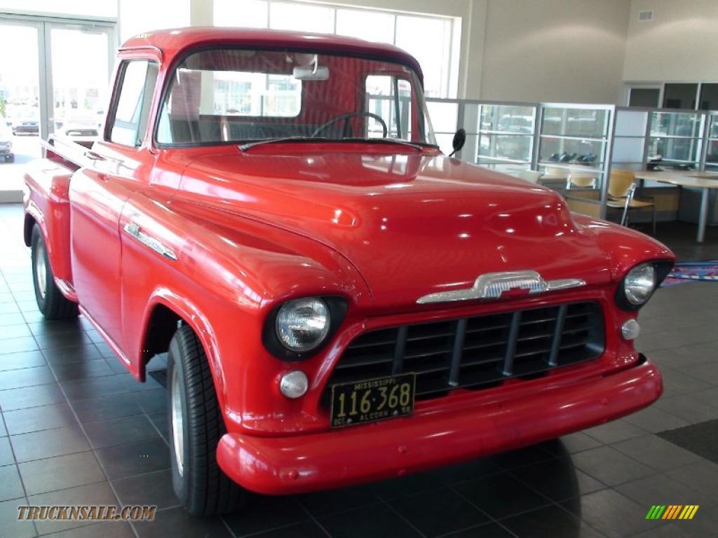 1956 Task Force Series Truck 3100 - Red / Black photo #3