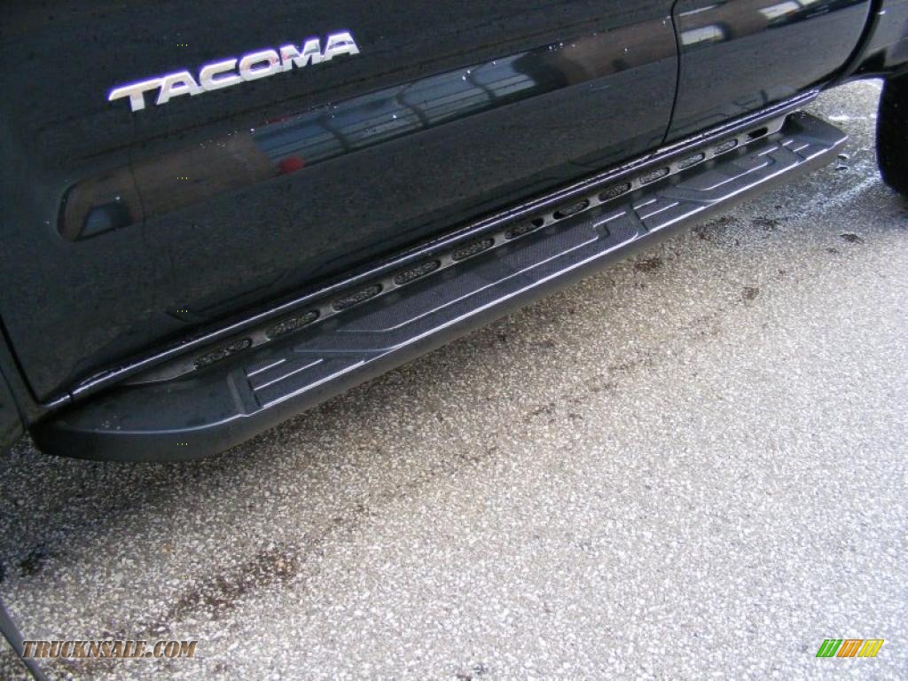 2008 Tacoma V6 TRD Sport Access Cab 4x4 - Black Sand Pearl / Graphite Gray photo #29