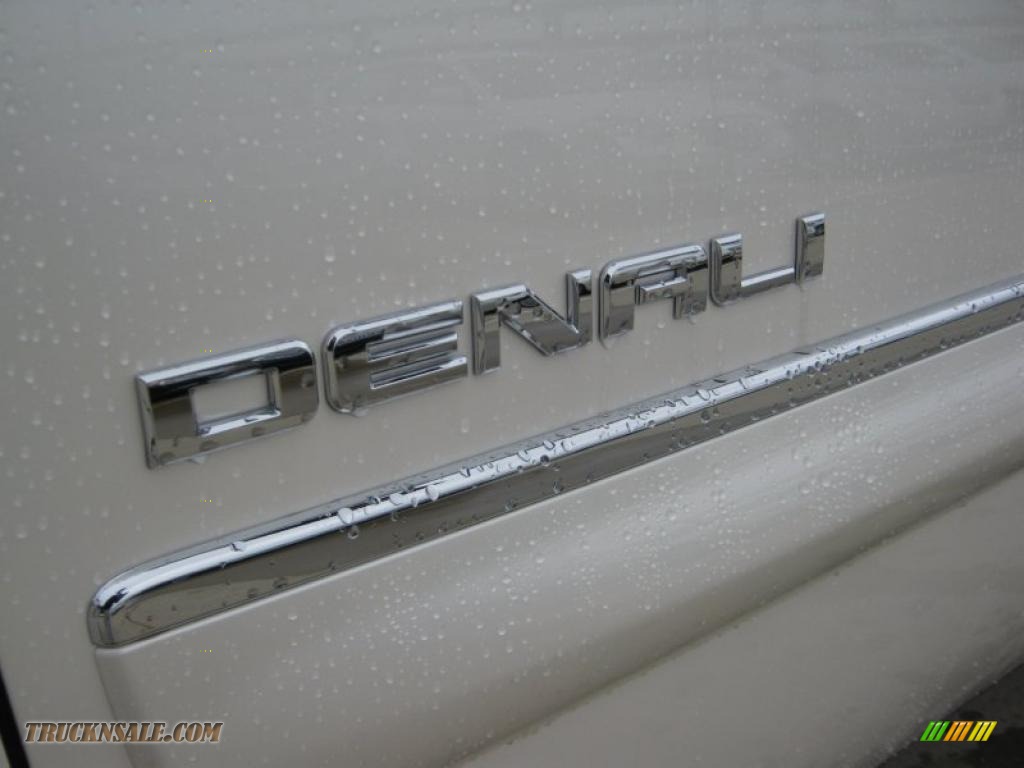 2011 Sierra 1500 Denali Crew Cab 4x4 - White Diamond Tricoat / Cocoa/Light Cashmere photo #30