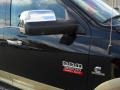 Dodge Ram 3500 HD Laramie Crew Cab 4x4 Dually Brilliant Black Crystal Pearl photo #28
