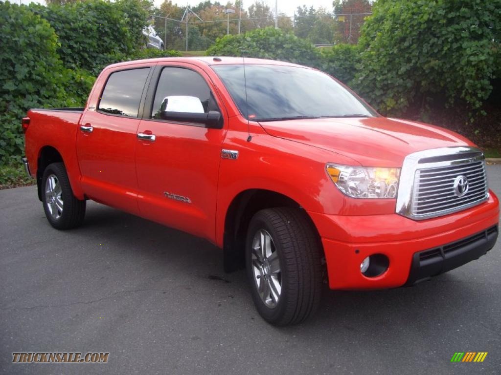 2011 Toyota Tundra Limited CrewMax 4x4 in Radiant Red - 162370 | Truck