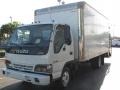 Isuzu N Series Truck NPR Moving Van White photo #3