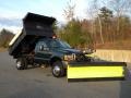 Ford F550 Super Duty XL Regular Cab 4x4 Dump Truck Woodland Green Metallic photo #2