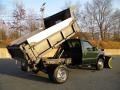 Ford F550 Super Duty XL Regular Cab 4x4 Dump Truck Woodland Green Metallic photo #8