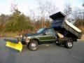 Ford F550 Super Duty XL Regular Cab 4x4 Dump Truck Woodland Green Metallic photo #17