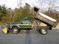 Ford F550 Super Duty XL Regular Cab 4x4 Dump Truck Woodland Green Metallic photo #19