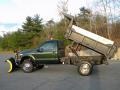 Ford F550 Super Duty XL Regular Cab 4x4 Dump Truck Woodland Green Metallic photo #25