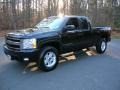 Chevrolet Silverado 1500 LT Z71 Extended Cab 4x4 Black photo #1