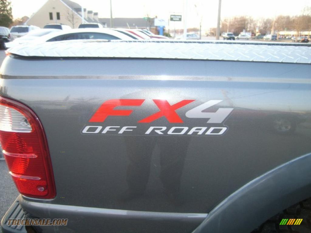 2005 Ranger FX4 Off-Road SuperCab 4x4 - Dark Shadow Grey Metallic / Medium Dark Flint photo #6