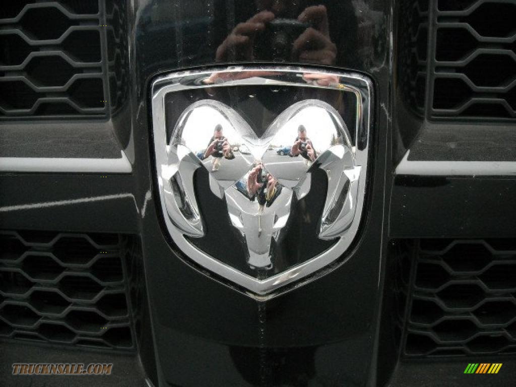 2011 Ram 1500 Sport R/T Regular Cab - Brilliant Black Crystal Pearl / Dark Slate Gray photo #45