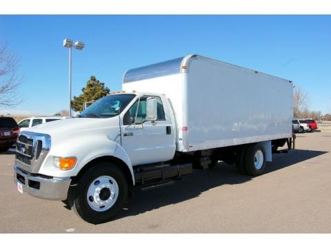 Oxford White 2008 Ford F650 Super Duty XL Regular Cab Moving Truck Oxford White 2008 Ford F650 Super Duty XL Regular Cab Moving Truck