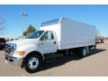 Ford F650 Super Duty XL Regular Cab Moving Truck Oxford White photo #1