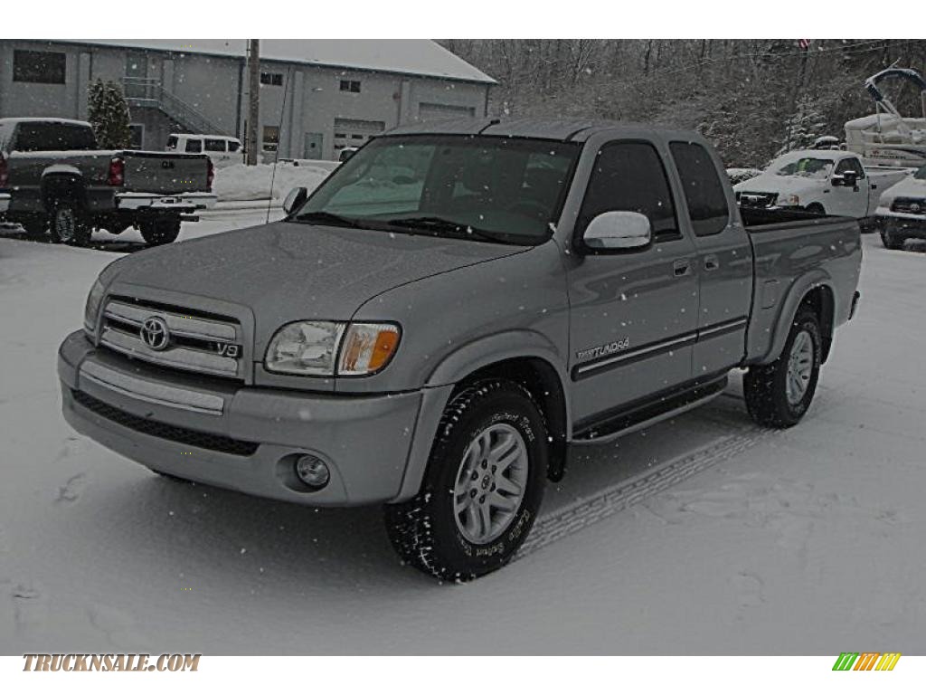 2003 Silver toyota tundra