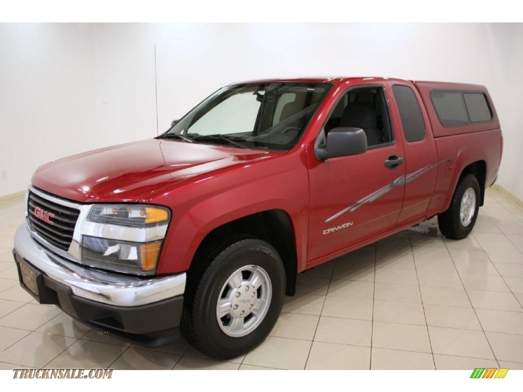 2005 GMC Canyon SL Extended Cab in Cherry Red Metallic ... 2005 GMC Canyon SL Extended Cab in Cherry Red Metallic ...