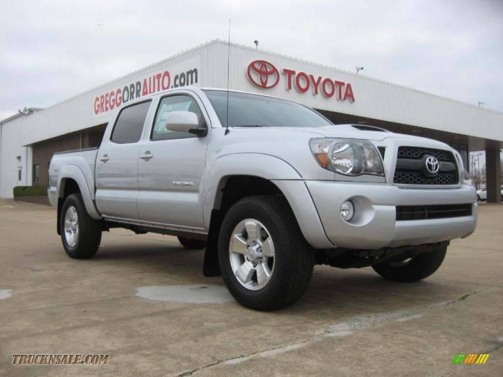 2011 Toyota Tacoma V6 Trd Sport Prerunner Double Cab In Silver Streak