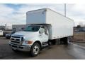 Ford F750 Super Duty XL Chassis Regular Cab Moving Truck Oxford White photo #1