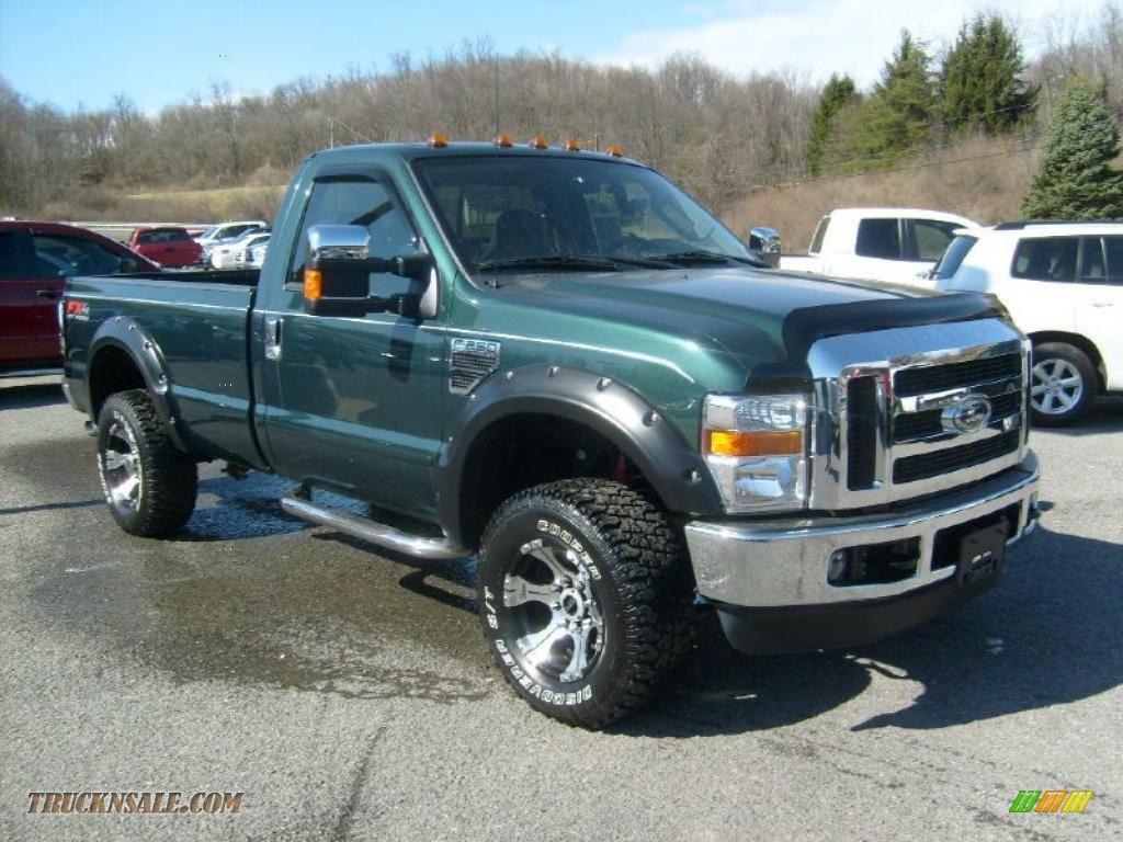 2010-ford-f250-super-duty-xlt-regular-cab-4x4-in-forest-green-metallic