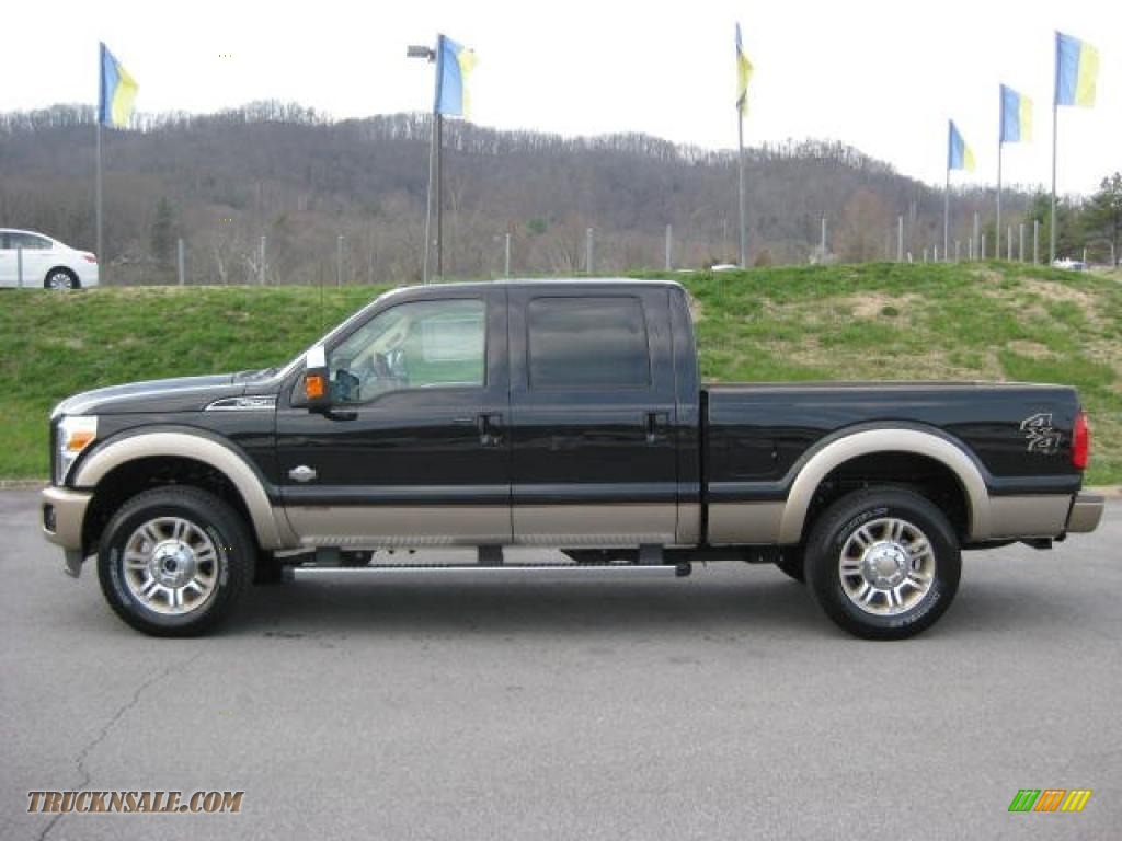 2011 Ford F250 Super Duty King Ranch Crew Cab 4x4 In Tuxedo Black Metallic C28917 Truck N Sale 9392