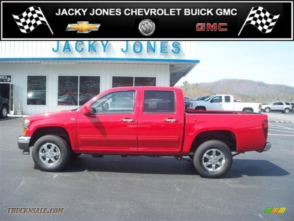 Fire Red / Ebony GMC Canyon SLE Crew Cab 4x4