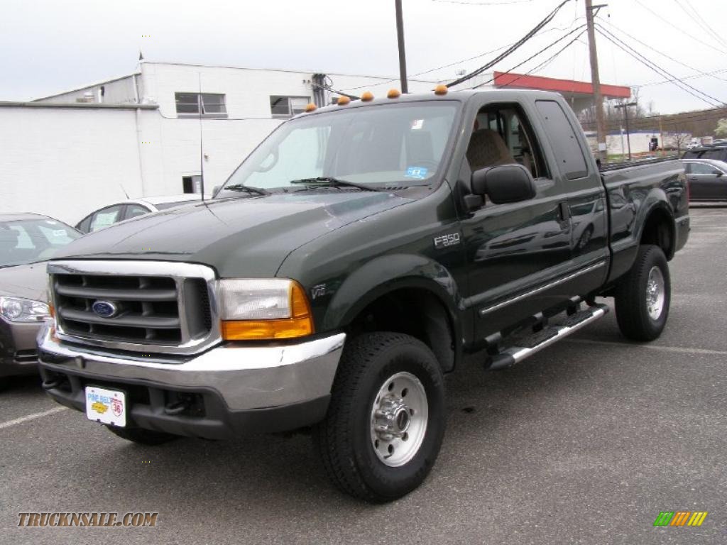 2000 Ford F350 Super Duty Xlt Extended Cab 4x4 In Woodland Green