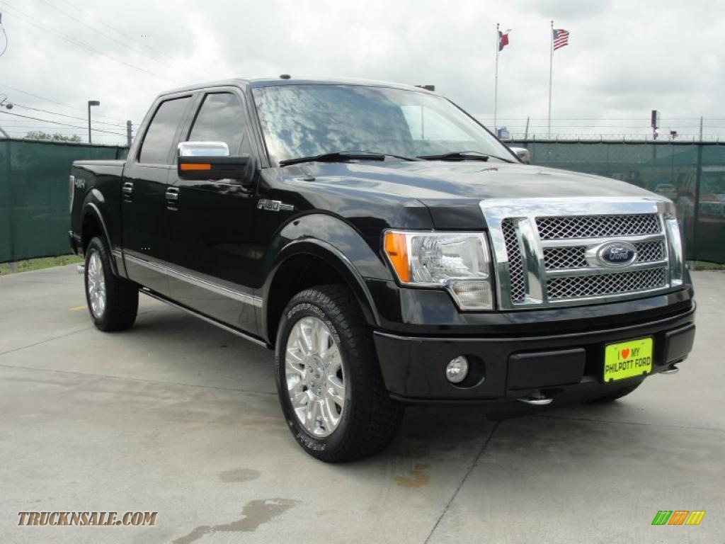 2010 Ford F150 Platinum SuperCrew 4x4 in Tuxedo Black ...