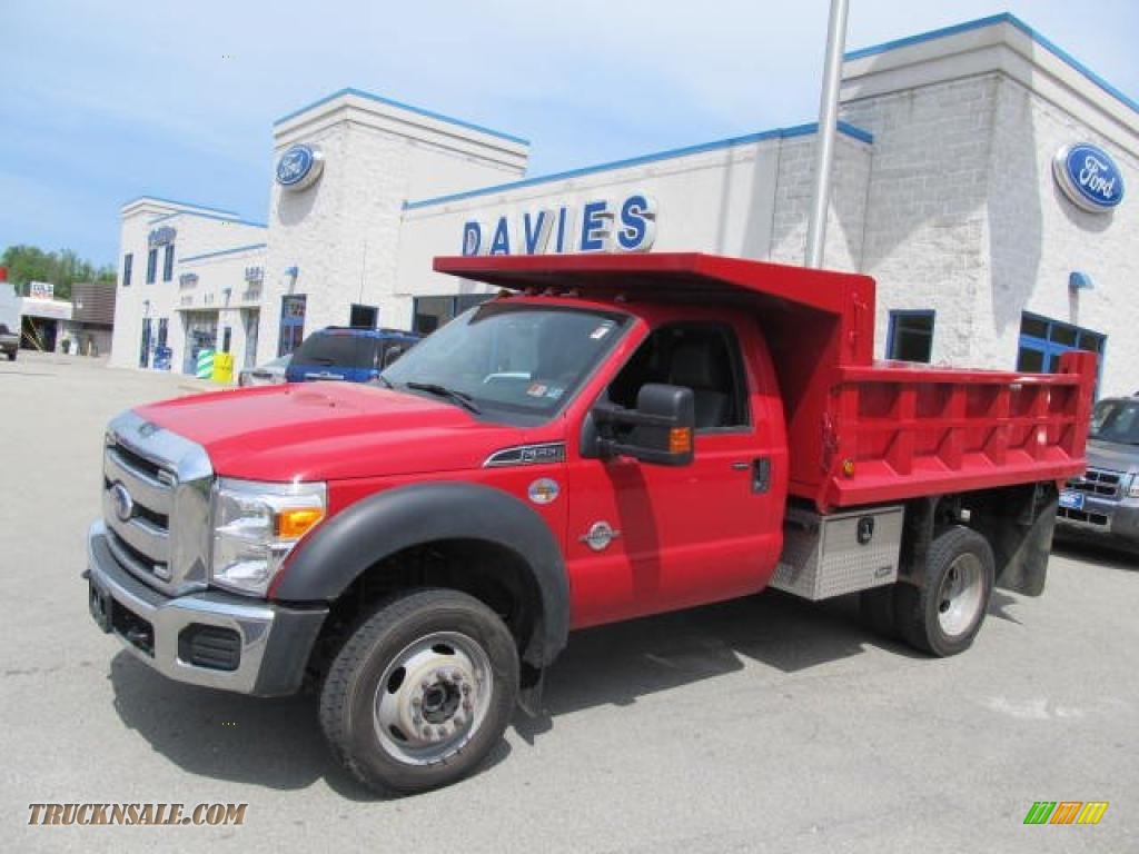 2011 Ford F550 Super Duty XL Regular Cab 4x4 Dump Truck in Vermillion