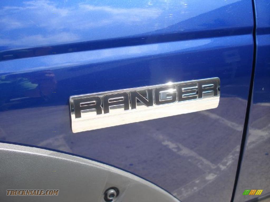 2006 Ranger FX4 Level II SuperCab 4x4 - Sonic Blue Metallic / Ebony Black/Blue photo #33