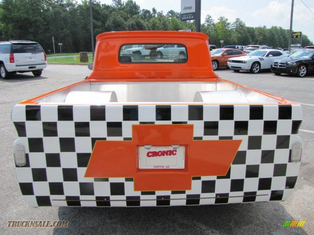 1963 C/K C10 Pro Street Truck - Custom Orange / Gray photo #6