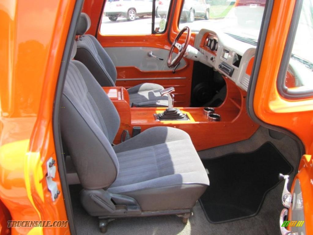 1963 C/K C10 Pro Street Truck - Custom Orange / Gray photo #20