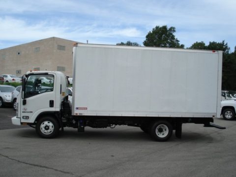 Arctic White 2012 Isuzu N Series Truck NPR HD Arctic White 2012 Isuzu N Series Truck NPR HD