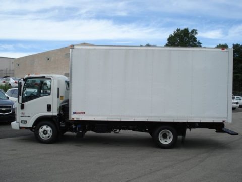 Arctic White 2012 Isuzu N Series Truck NPR HD Arctic White 2012 Isuzu N Series Truck NPR HD