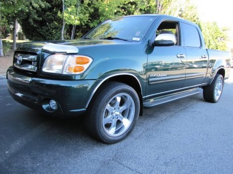 Imperial Jade Mica 2004 Toyota Tundra SR5 Double Cab