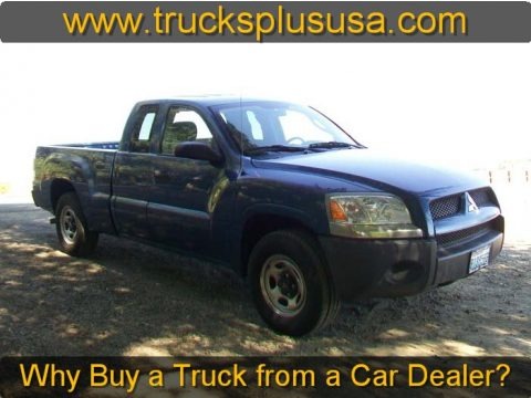 Cobalt Blue 2006 Mitsubishi Raider LS Extended Cab