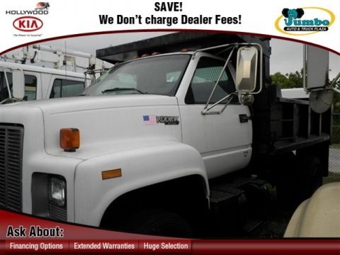 Summit White 1994 Chevrolet C Series Kodiak Regular Cab Dump Truck Summit White 1994 Chevrolet C Series Kodiak Regular Cab Dump Truck