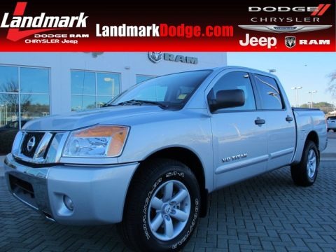 Radiant Silver 2011 Nissan Titan SV Crew Cab