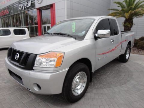 Radiant Silver 2011 Nissan Titan S King Cab