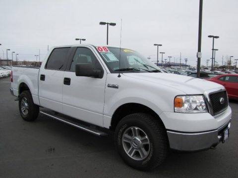 Oxford White 2008 Ford F150 XLT SuperCrew 4x4
