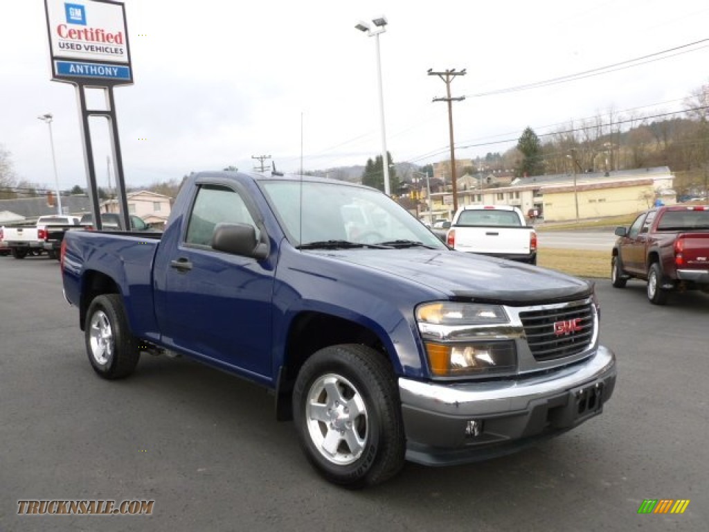 Navy Blue / Ebony GMC Canyon SLE Regular Cab